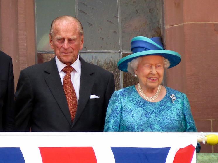 Le prince Philip et la reine Elizabeth