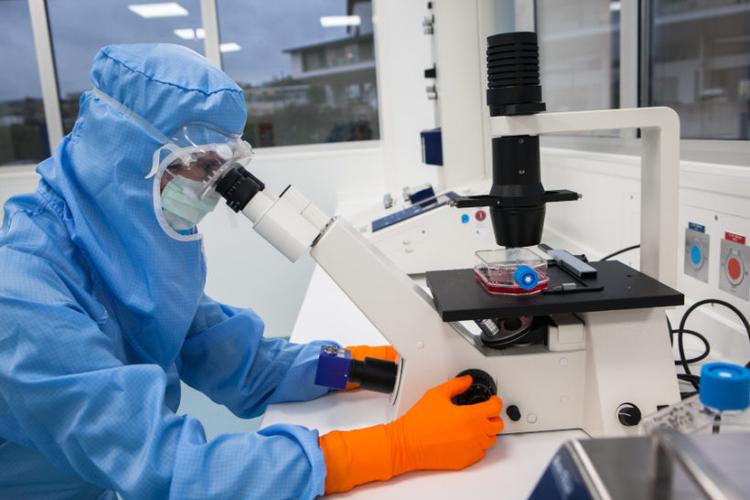 Un scientifique chez Sanofi