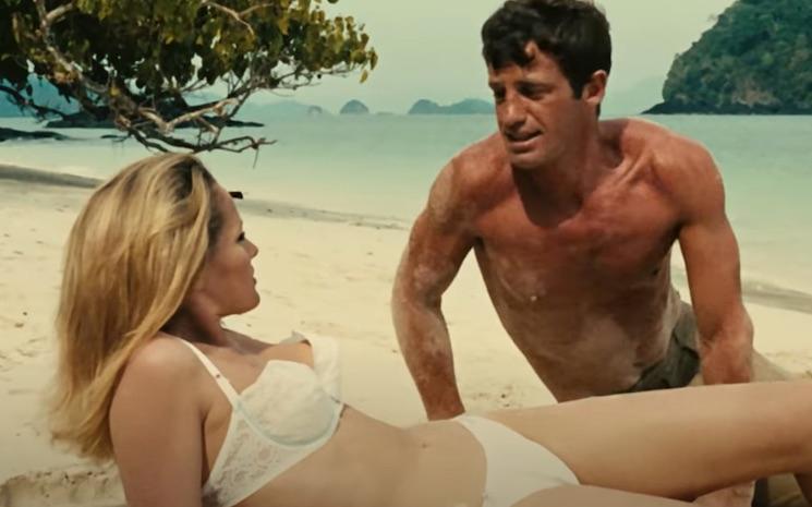 belmondo et ursula andress à Hong Kong