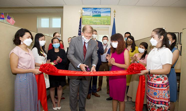 inauguration first U.S. Department of Agriculture (USDA) office in Cambodia