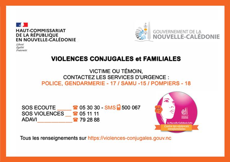 violences intra-familiales covid-19 confinement nouvelle-calédonie