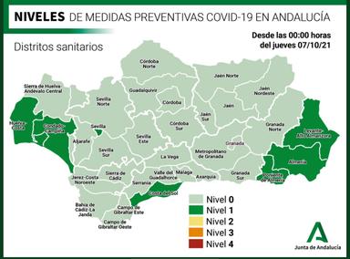 Andalousie risque faible