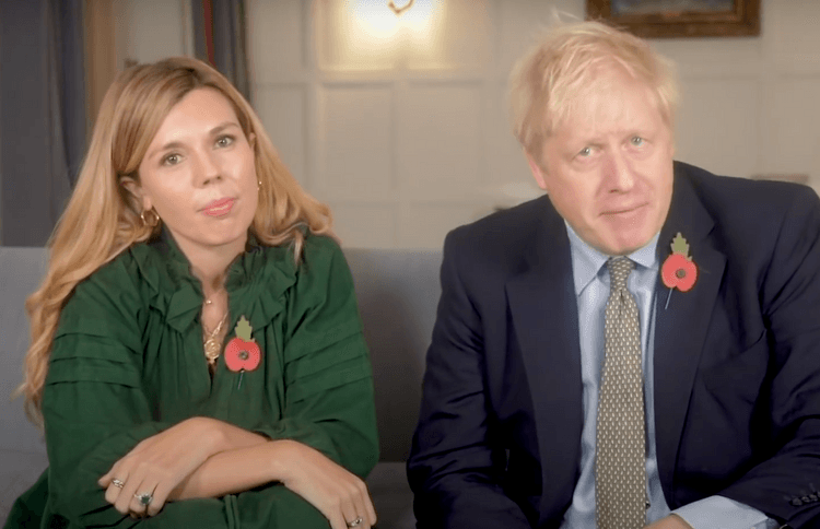 boris et carry Johnson