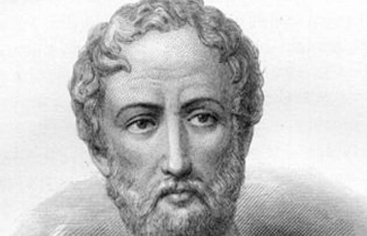 Dessin représentant Pline l'Ancien