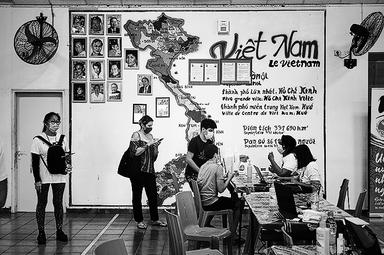 le centre de vaccination contre le COVID-19 de l'Amicale Vietnamienne de Nouvelle Calédonie