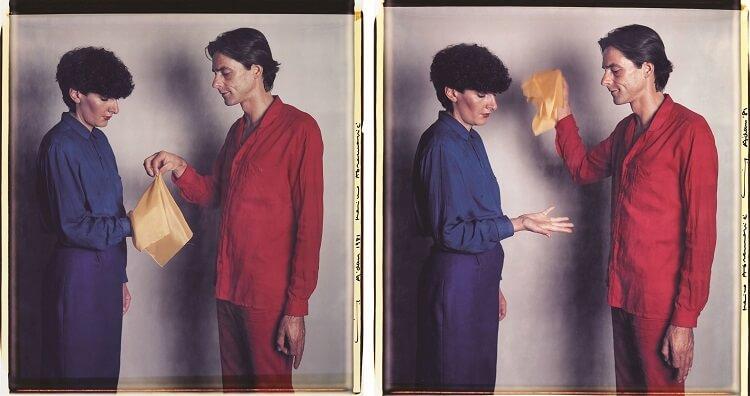 Photo d'unhomme et femme de Marina Abramovic