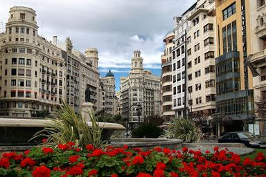 Valencia-_Plaza_del_Ayuntamiento