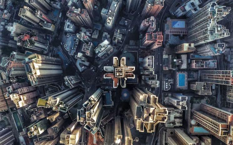 immeubles à Hong Kong