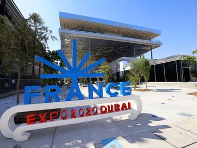 Le pavillon de France à l'Expo universelle à Dubai