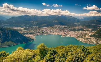 Côme vue sur le lac