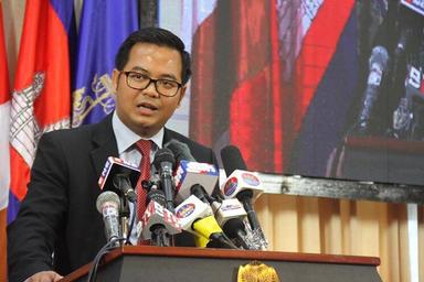 Chin Malin, secrétaire d'Etat à la Justice et vice-président du Comité cambodgien des droits de l'homme crédit AKP