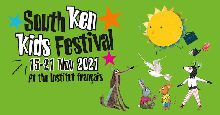 L'affiche du South Ken Kids Festival à Londres