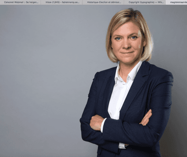 magdalena Andersson premier ministre suède démission
