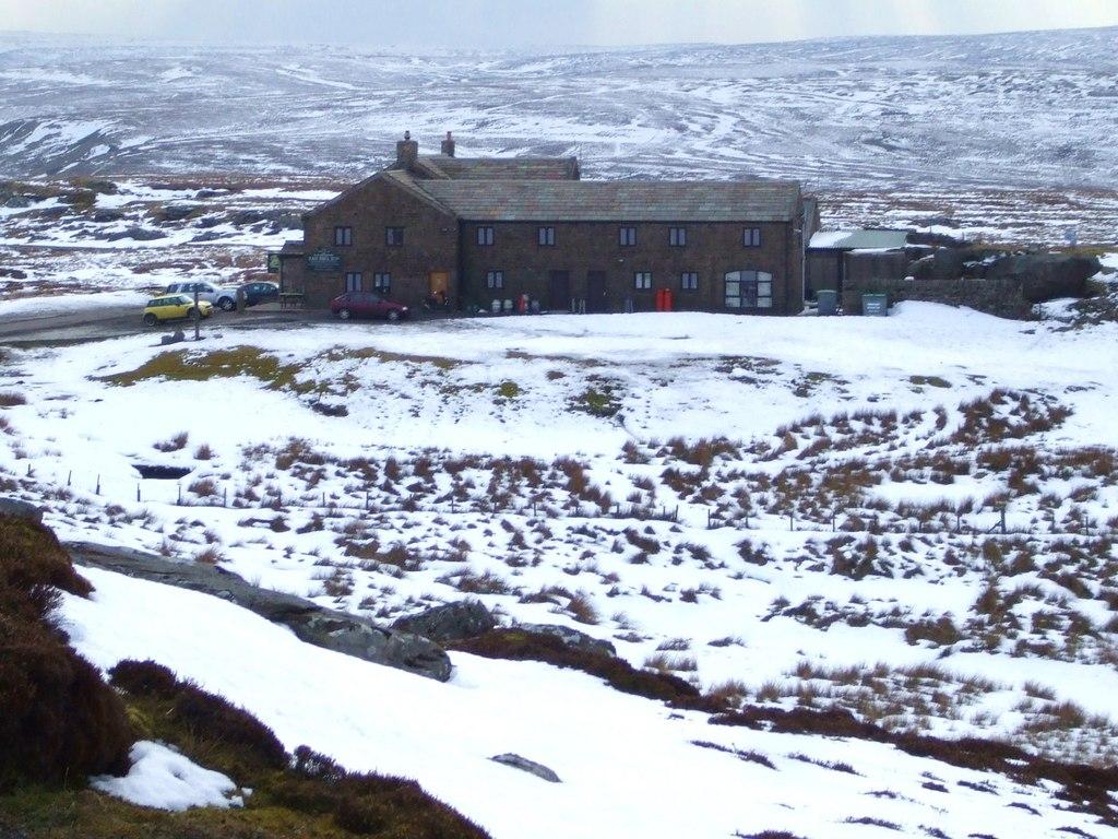 The Tan Hill Inn enneigé