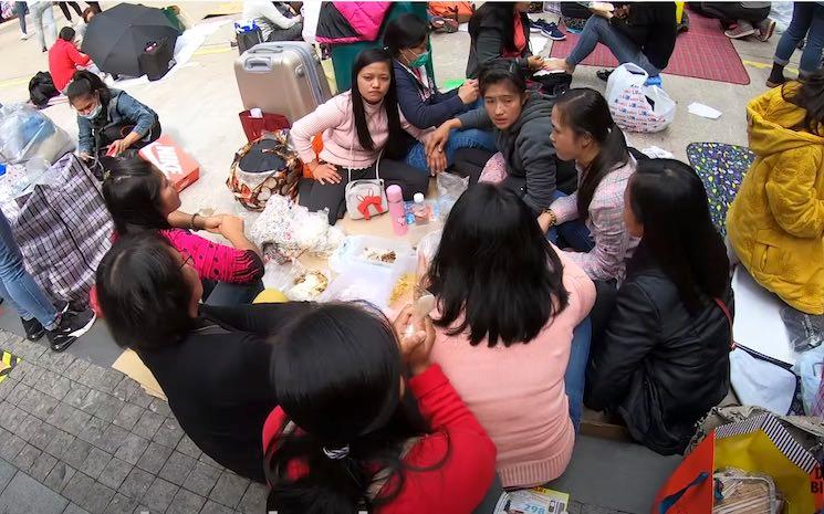 aides à domicile philippines à Hong Kong