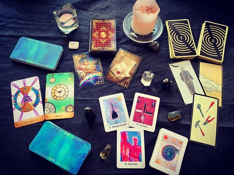 Des cartes de Tarot