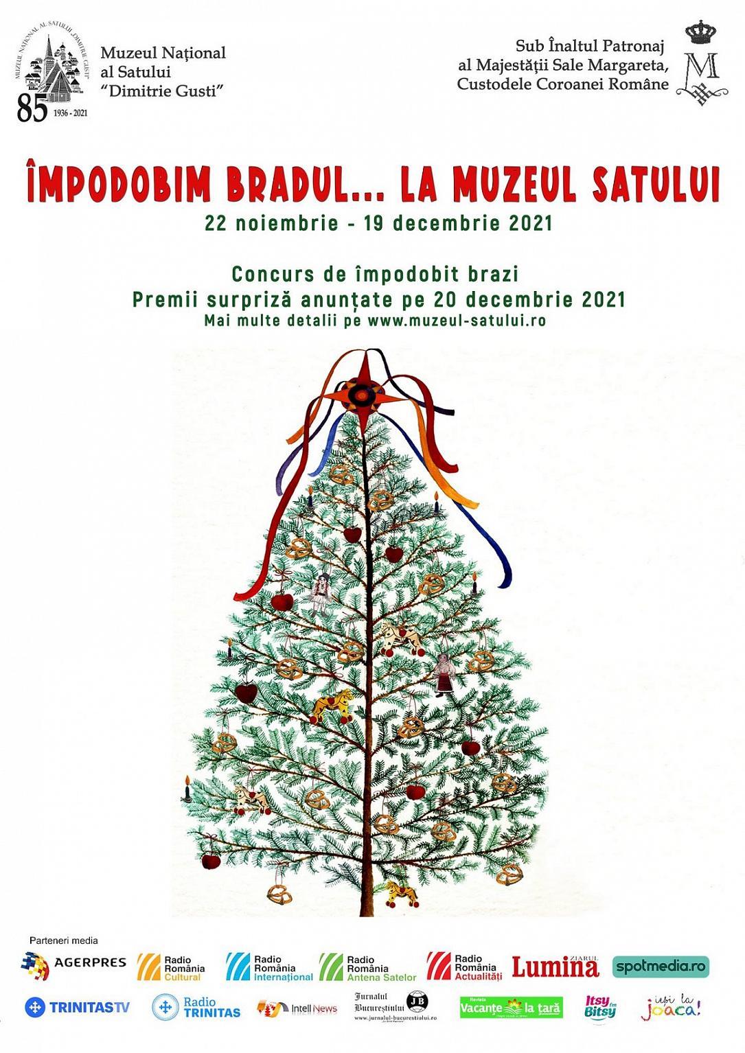 Le musée du village de Bucarest ouvre un concours de décoration de sapins