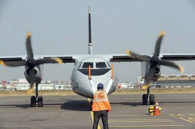 ART atterrissant à Phnom Penh