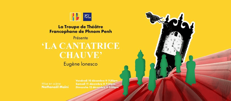 Affiche la cantatrice chauve à Phnom Penh
