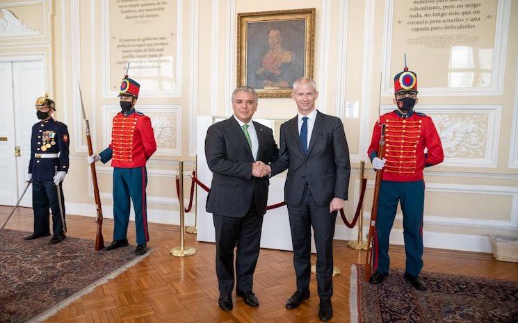 Amérique Latine Franck Riester Ivan Duque Colombie