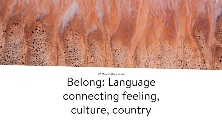 Belong, Language connecting feeling, culture, country