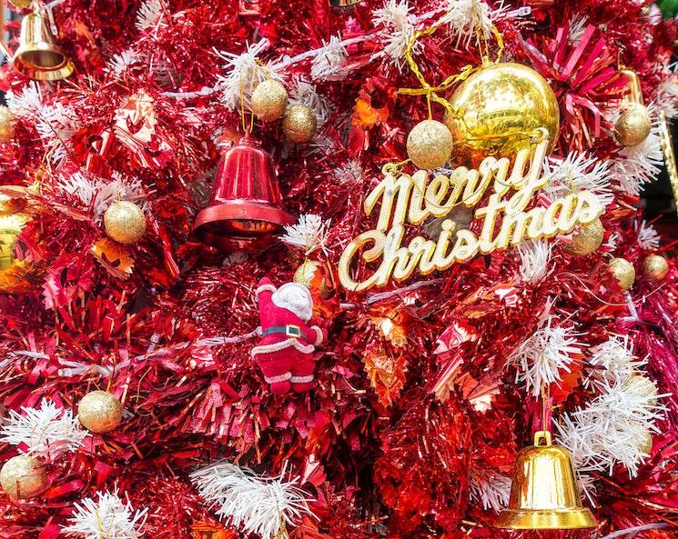 De jolies décorations de Noel avec message Merry Christmas