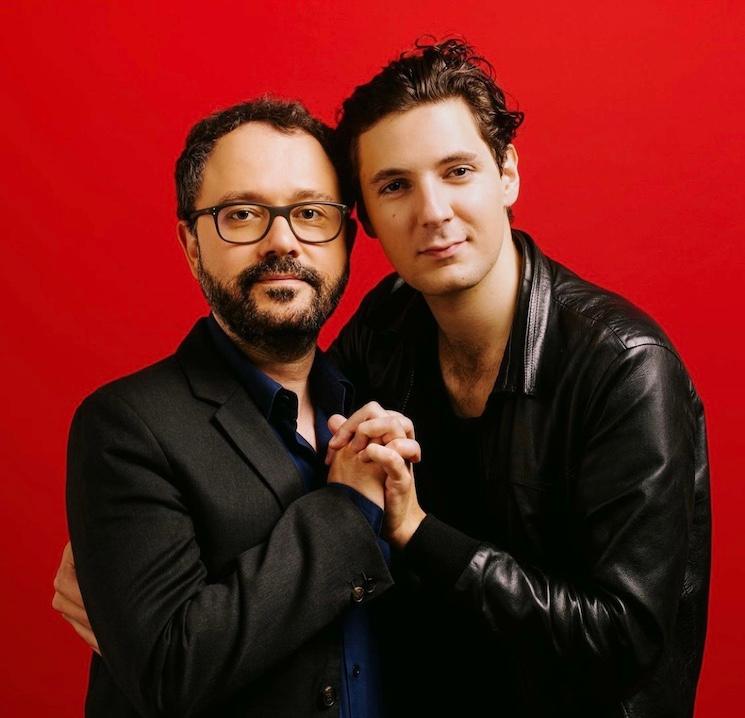 L'auteur Riad Sattouf et l'acteur Vincent Lacoste