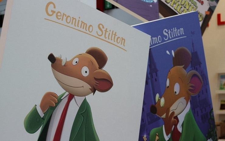 couverture de livre de la souris geronimo stilton