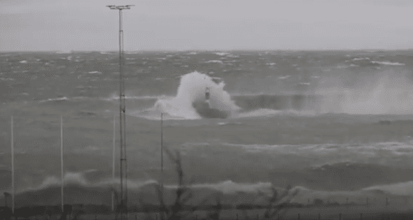 tempête Malik suede Gotland