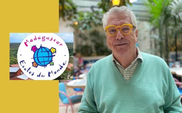 Portrait de Charles Gassot, fondateur de l'ONG L'Ecole du Monde