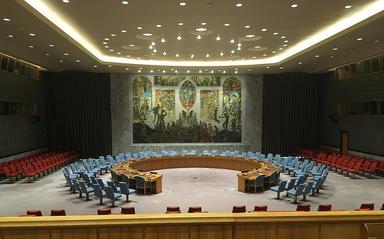 Salle du Conseil de Sécurité de l'ONU