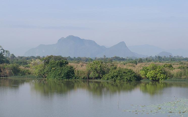 Vue-montagne-Phattalung-Thailande