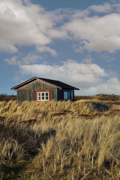 une maison de vacances dans les dunes au Danemark