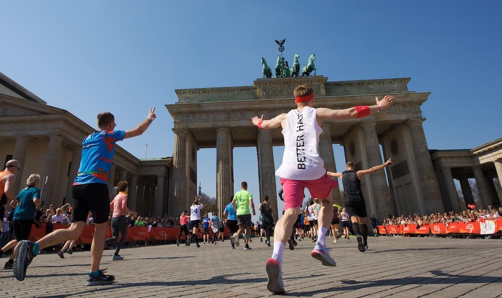 Semi-marathon Berlin course