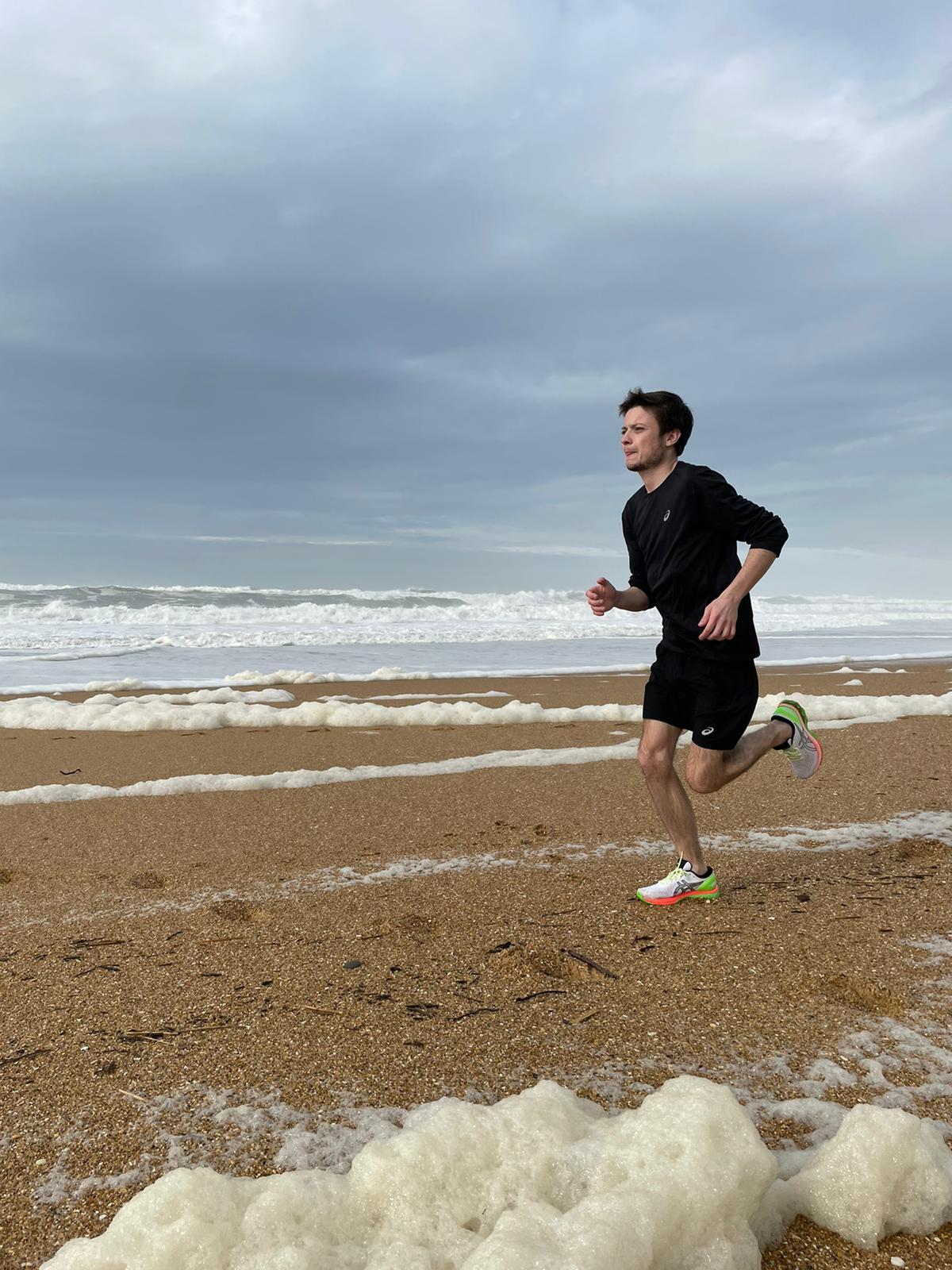 Alexandre Allain après sa greffe de poumon prépare le Marathon de Paris