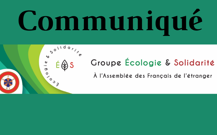 Lepetitjournal.com a reçu un communiqué de presse du groupe Écologie & Solidarité