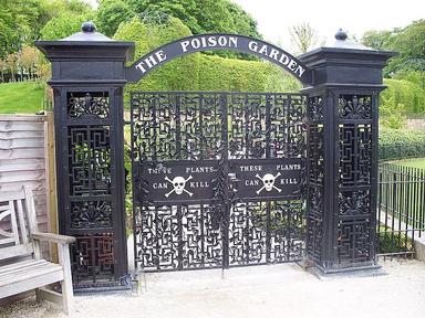 The poison garden Angleterre legrandjd plantes poison