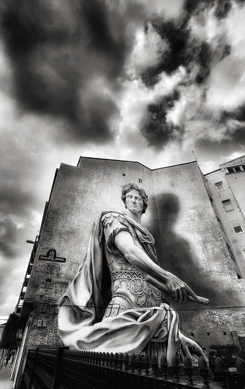 La Fresque "Julios Cesar" à Lugo