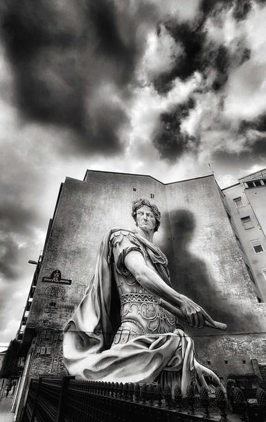 La Fresque "Julios Cesar" à Lugo