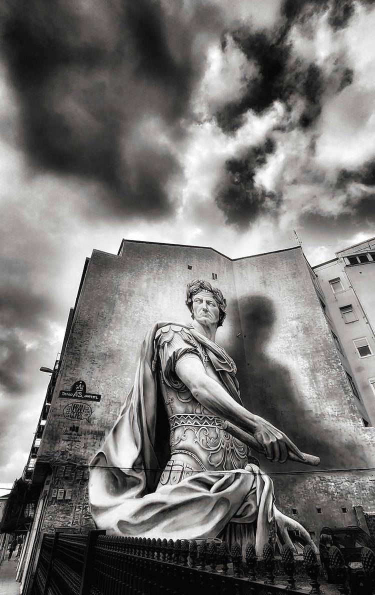 La Fresque "Julios Cesar" à Lugo