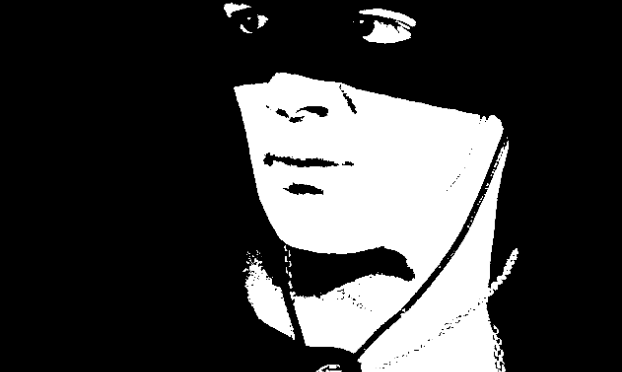 détail de l'affiche sur jean paul gaultier dans le monde du ciné et de la mode