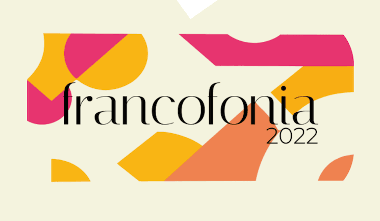Affiche de la fête de la francophonie au Brésil, 2022