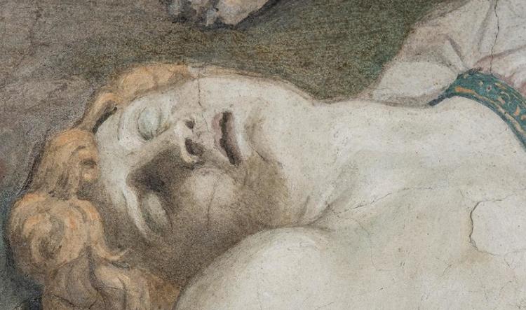 fresque mort d'Adonis