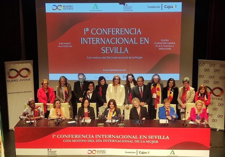 conférence de l'association mujeres avenir à séville