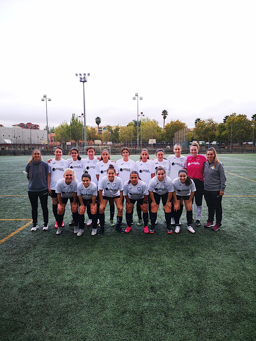 Équipe Senior avant un match