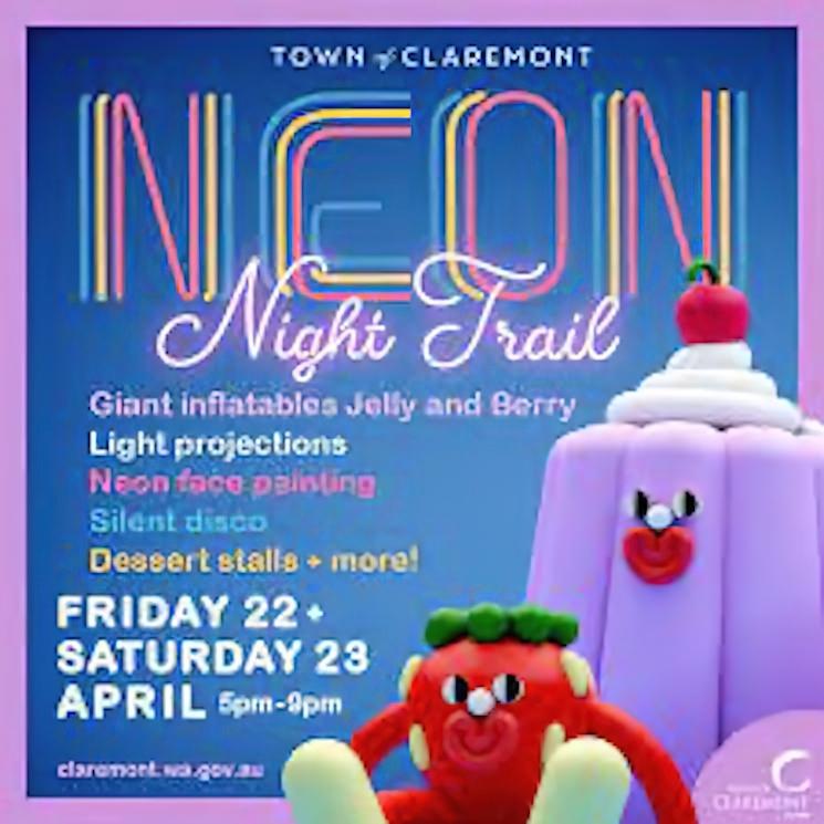 Claremont Neon Art trail