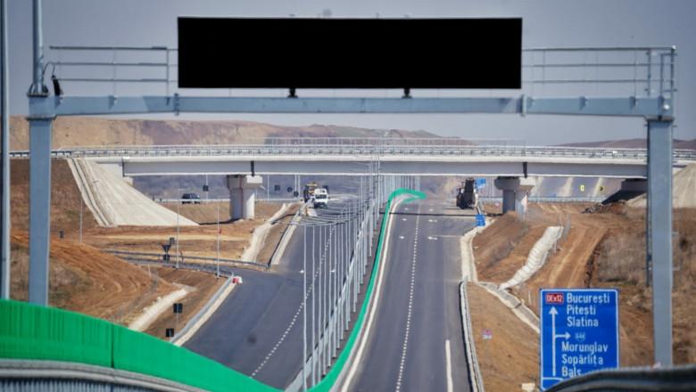 l'autoroute Craiova - Pitesti