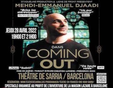affiche du spectacle de mehdi