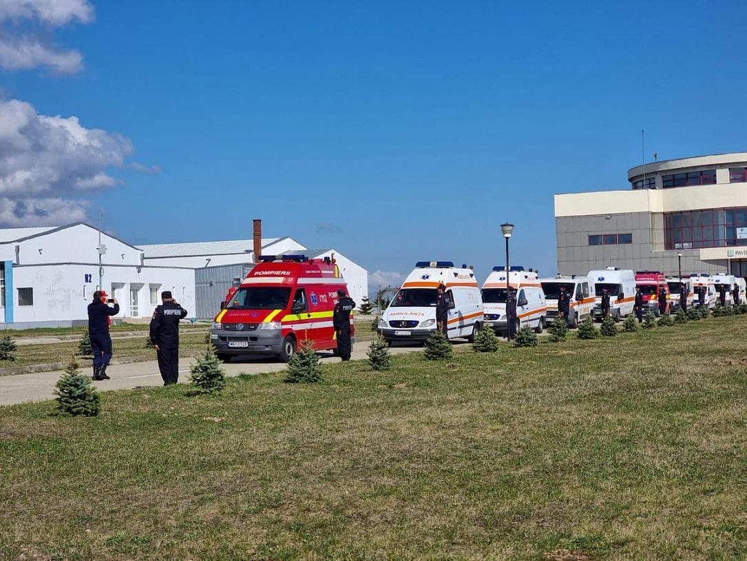 don ambulances ukraine roumanie guerre