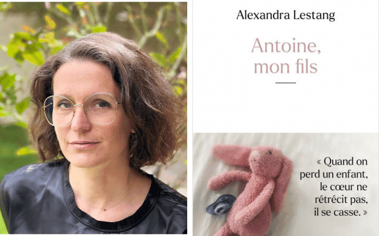 Alexandra Lestang et son livre Antoine mon fils
